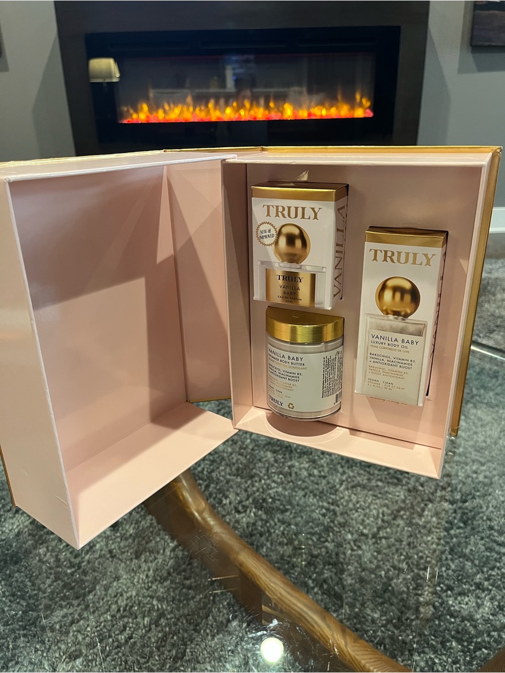 TRULY Vanilla Baby Skincare Trio - Gift Set